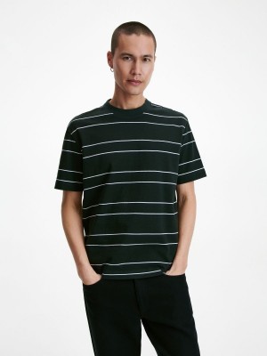 Reserved Oversized T-shirt Turkuaz | PBTV19537