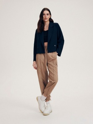 Reserved Pamuklu cargo trousers Bej Rengi | LFRZ60758