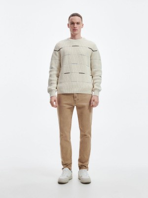 Reserved Pamuklu jumper Ivory | ZKOL75329