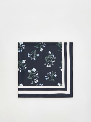 Reserved Patterned scarf Renkli | THUM70423
