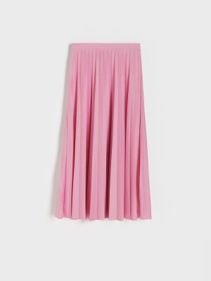 Reserved Pileli skirt Pembe | ETRV84196