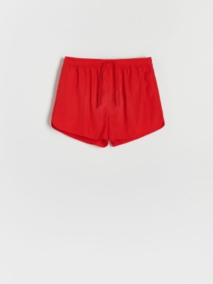 Reserved Plain swim shorts Kırmızı | ISFG28396