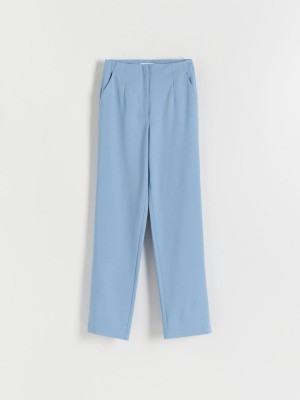 Reserved Plain trousers Turkuaz | ESTW03275