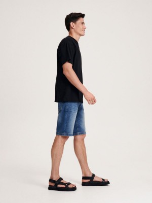 Reserved Regular denim shorts Mavi | KJSE06928
