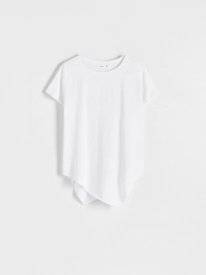 Reserved Regular fit T-shirt Beyaz | AGEN12546