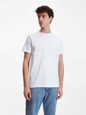 Reserved Regular fit T-shirt Beyaz | VXZK12537