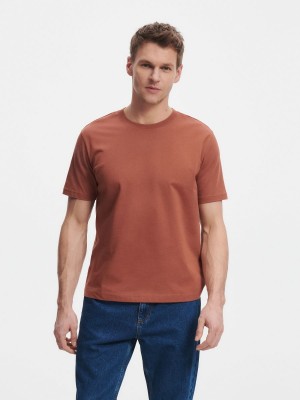 Reserved Regular fit T-shirt Kırmızı | PUJY74681