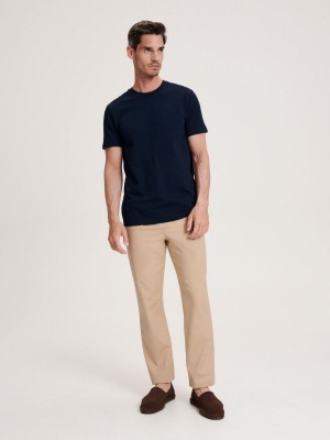 Reserved Regular fit T-shirt Lacivert | SYFN79263
