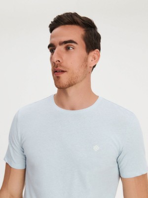 Reserved Regular fit T-shirt Mavi | NCAT65143