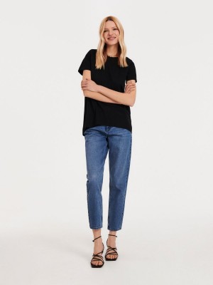 Reserved Regular fit T-shirt Siyah | MJSL90187