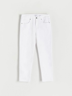 Reserved Regular fit jeans Beyaz | YIVJ68915