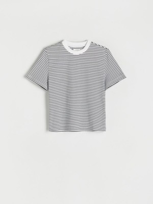 Reserved Regular fit stripe T-shirt Renkli | RDMT04391
