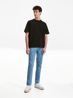 Reserved Regular fit trousers Mavi | NHAC03682