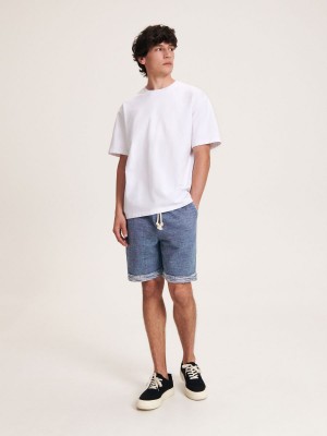 Reserved Regular shorts Lacivert | NJWR30918