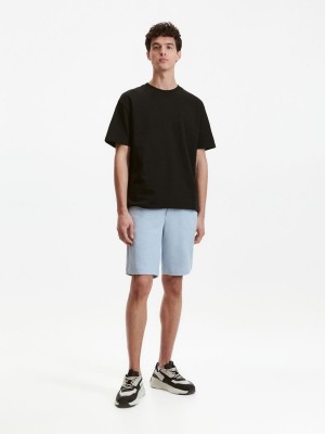Reserved Regular shorts Mavi | YHXU67409