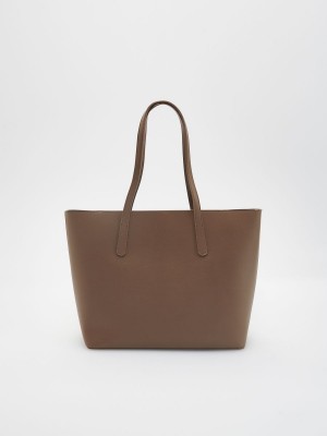 Reserved Shopper bag Bej Rengi | ITFP14532