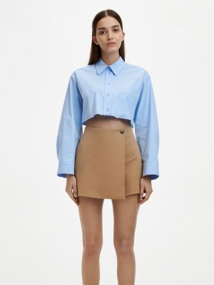Reserved Skort Bej Rengi | OSTZ63295
