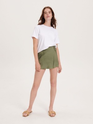 Reserved Skort Haki | ZQHF26473