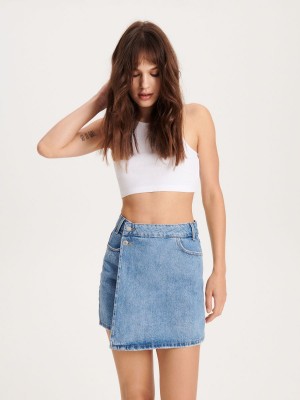 Reserved Skort Mavi | PXWG92805