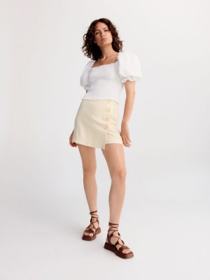 Reserved Skort Sarı | JLMZ31268