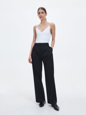 Reserved Slim fit body Beyaz | KLCJ85916