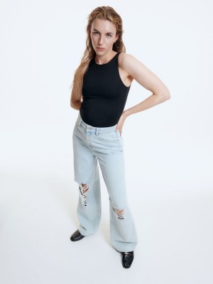 Reserved Slim fit body Siyah | MHAE49650