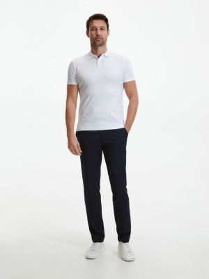 Reserved Slim fit polo shirt Beyaz | SKAG10287