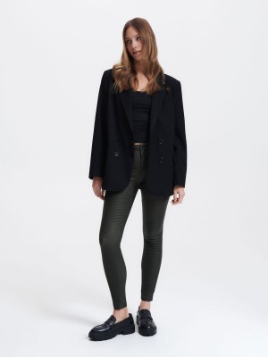 Reserved Slim fit trousers Haki | WLIB60327