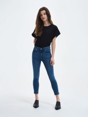 Reserved Slim jeans Mavi | PGCW52019