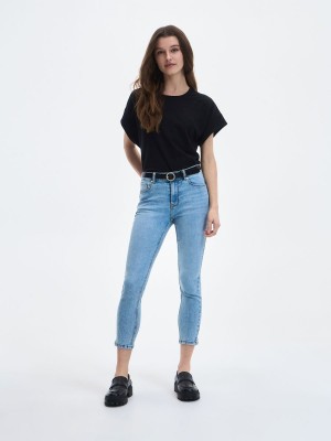 Reserved Slim jeans Mavi | TVYP63028