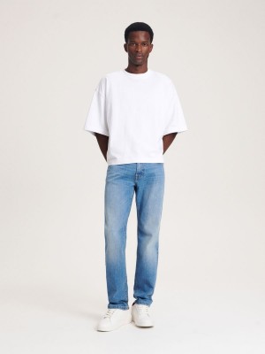 Reserved Slim jeans with wash effect Mavi | JFRX76549