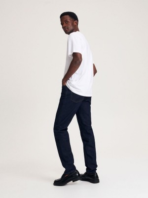 Reserved Slim jeans with wash effect Mavi | ADOQ54136