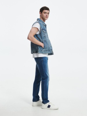 Reserved Slim jeans with wash effect Mavi | GDYM98074