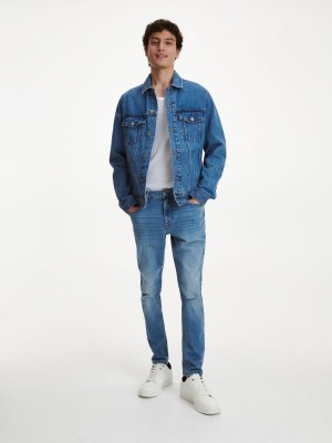 Reserved Sıska distressed jeans Mavi | VBEK13920