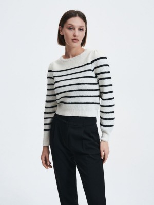 Reserved Stripe jumper Renkli | QMBP38019