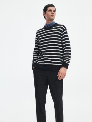 Reserved Stripe jumper Siyah | CEPA39278