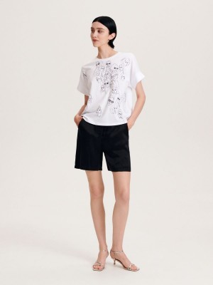 Reserved Suit shorts Siyah | CTHA65982