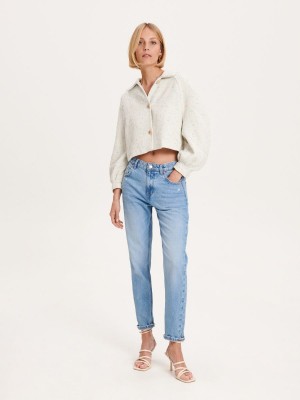 Reserved Tweed jacket Mavi | UQJS59104