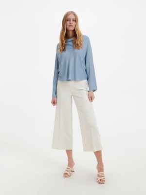 Reserved Viscose blouse Mavi | NEIH17450