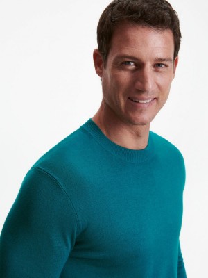 Reserved Viscose rich jumper Turkuaz | OIAP97835