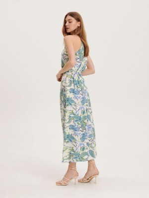 Reserved Viscose rich maxi dress Mavi | NTYZ14368