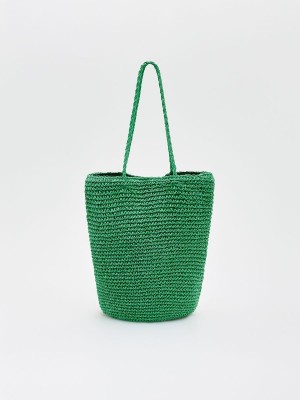 Reserved Woven bag Yeşil | WGJQ26847